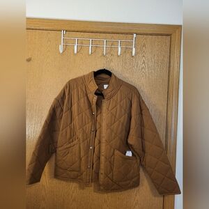 Time and Tru Quilted Jacket